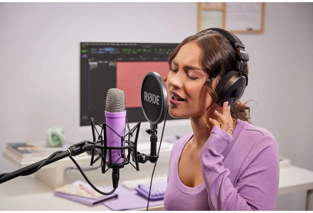 RØDE NT1 Signature NT1SIGNATUREPURPLE Studiomicrofoon - Paars