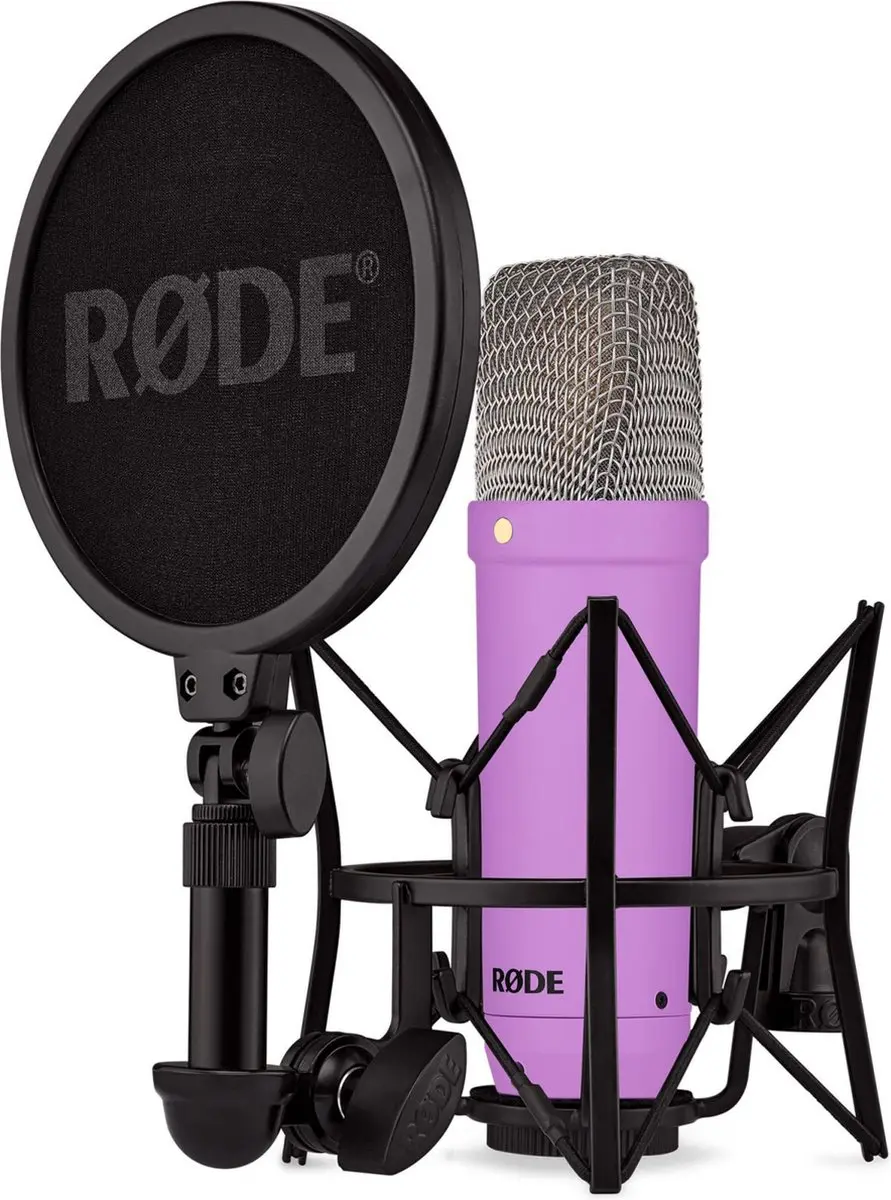 RØDE NT1 Signature NT1SIGNATUREPURPLE Studiomicrofoon - Paars
