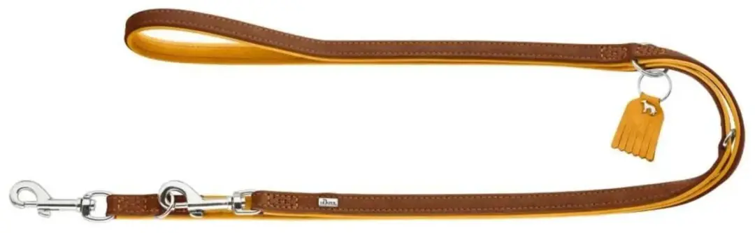 Hunter Lucca Bruine Hondenriem 200cm x 2cm