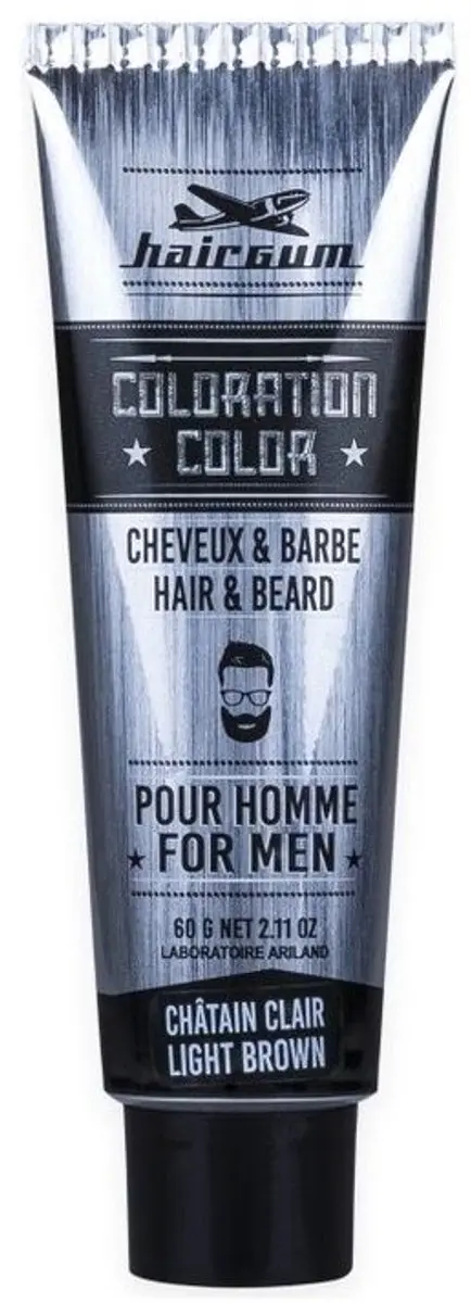 Hairgum COLORATION Permanent Lichtbruin 60g