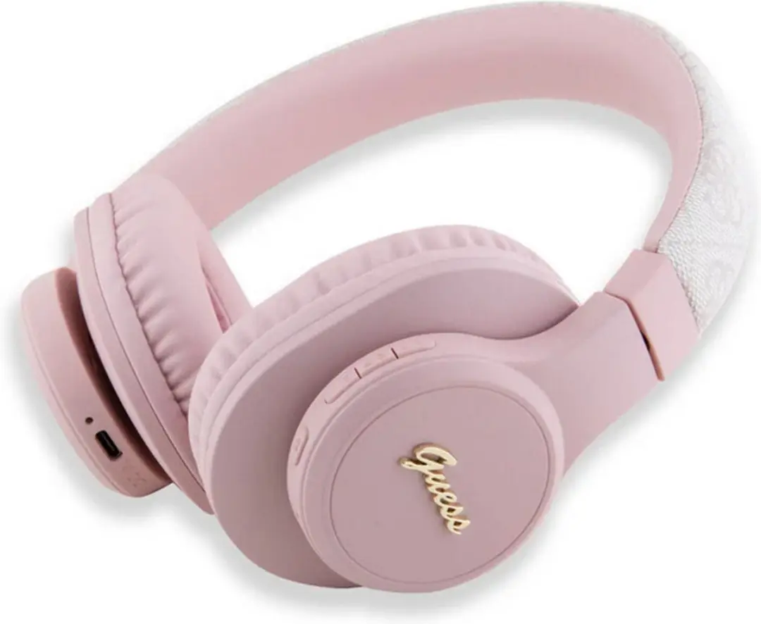 Guess BH604F Over-Ear Bluetooth Koptelefoon - Roze