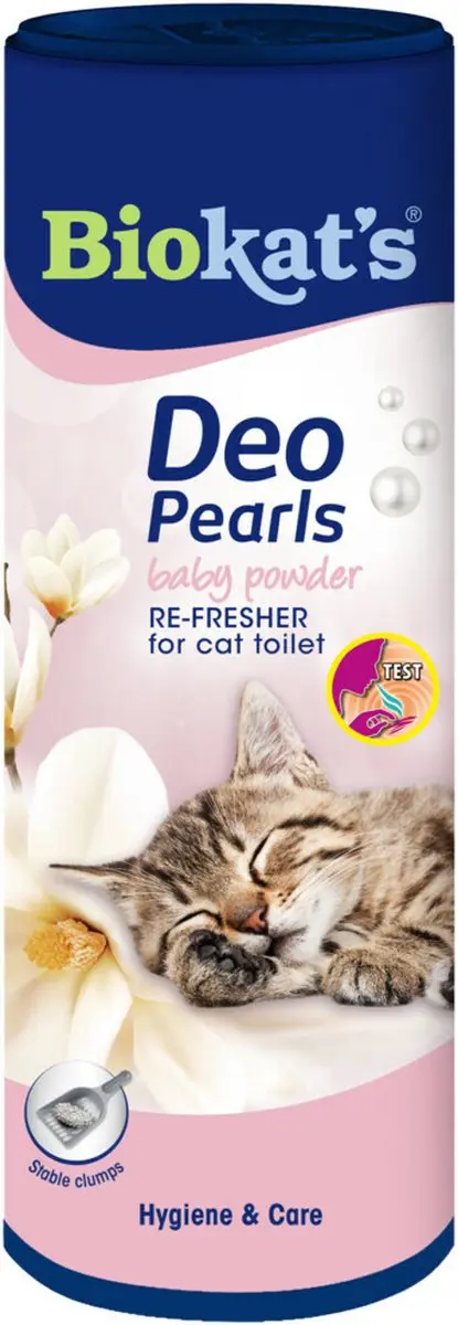 Biokat's Diamond Care Fresh & Deo Pearls Babypoeder - 8 Liter