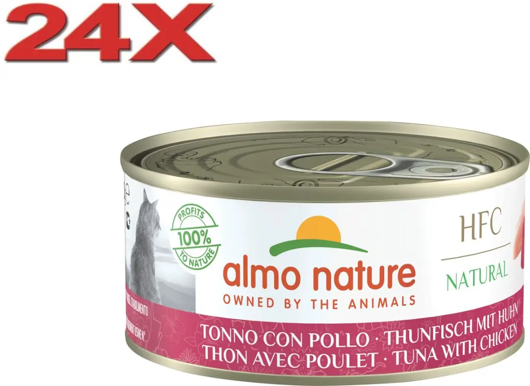 Almo Nature HFC Kattenvoer Tonijn & Kip