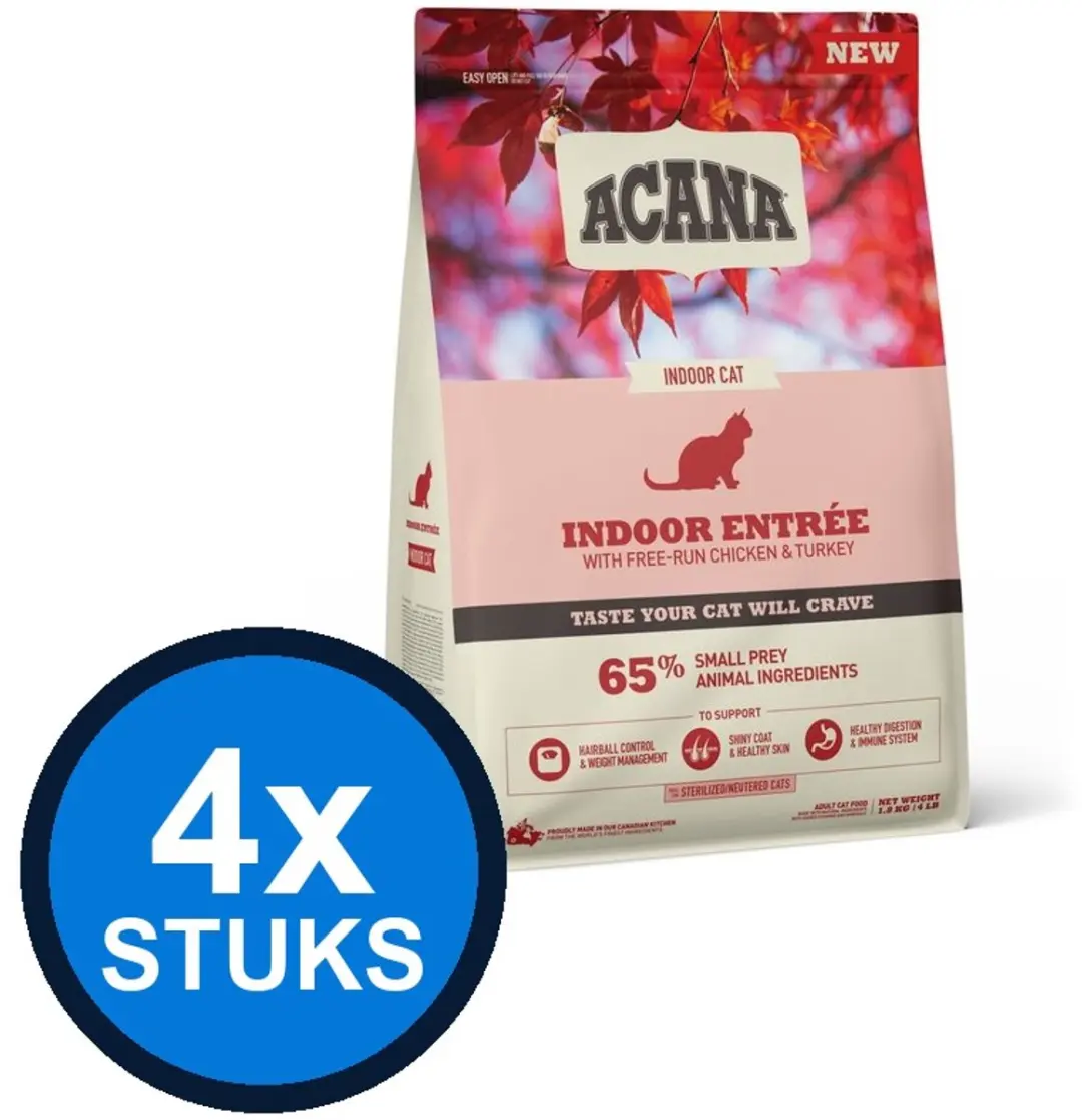 Acana Cat Indoor Entrée Chicken & Herring 1,8kg