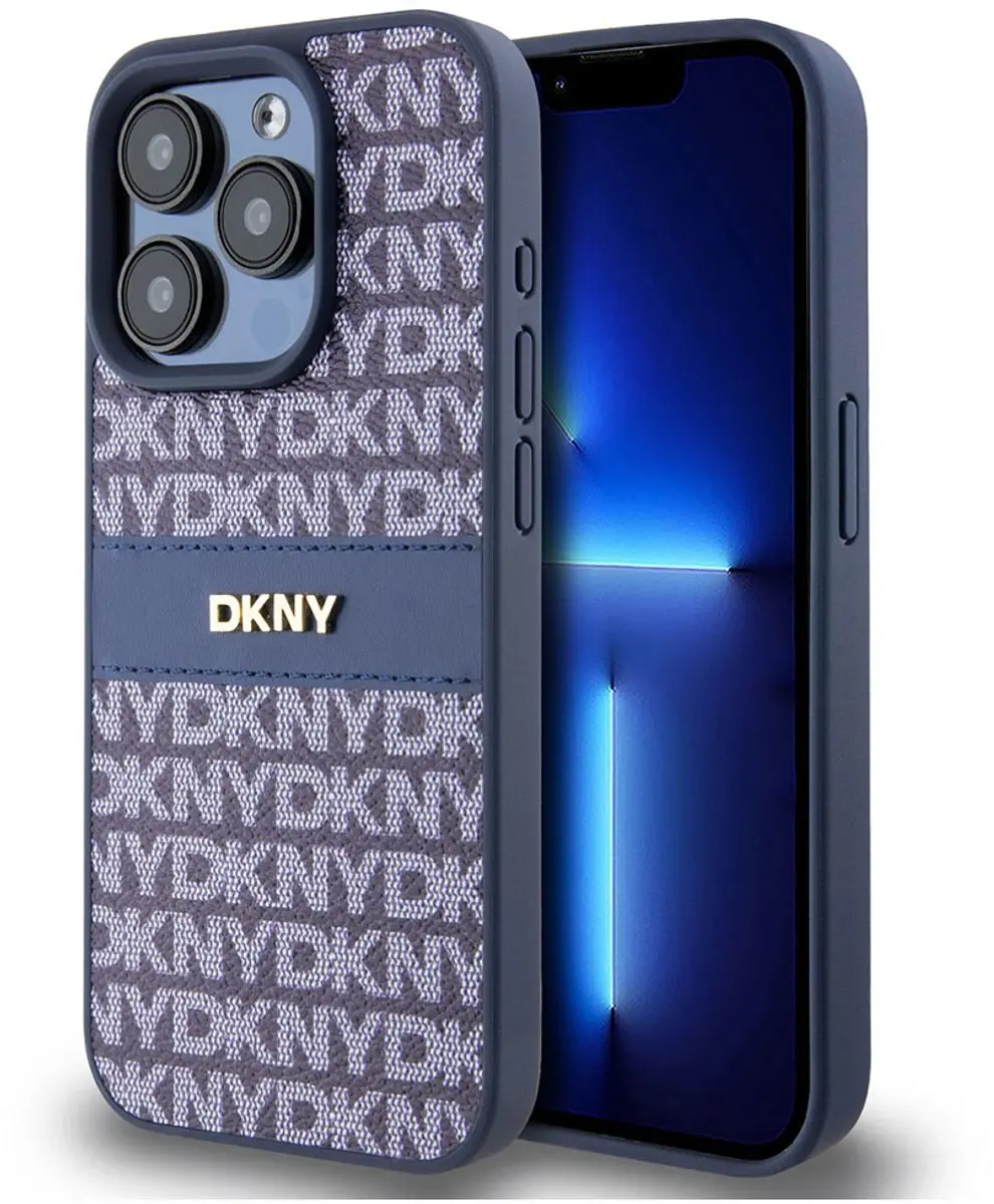 DKNY Textured Tonal Stripe Back Case