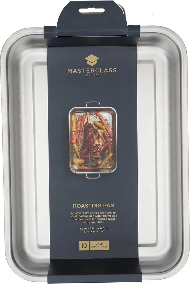 MasterClass Braadpan 32cm - Zilver - MPN 5028250125422