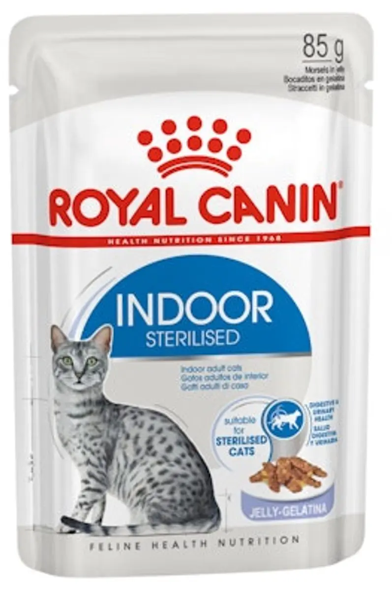 Royal Canin Sterilised Indoor Kat Natvoer - 24x85g