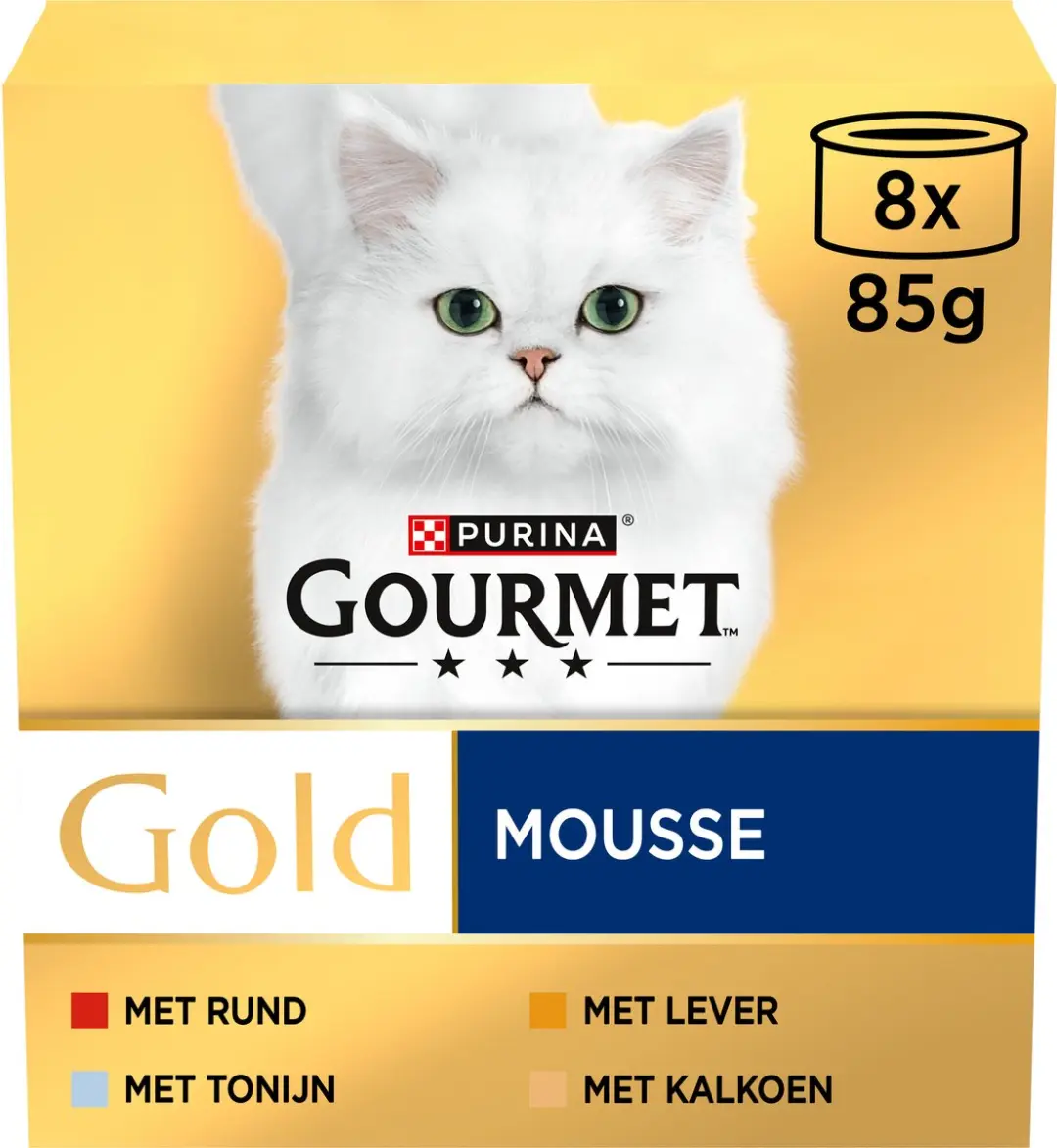 Gourmet Gold Mousse Kattenvoer Natvoer
