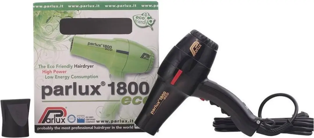 Parlux 1800W Föhn - Zwart