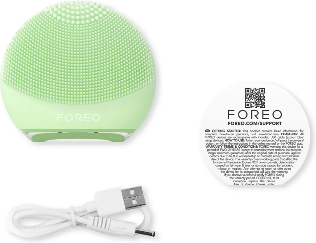 FOREO LUNA 4 go Gezichtsreiniger - 8 Snelheden - Pistacio