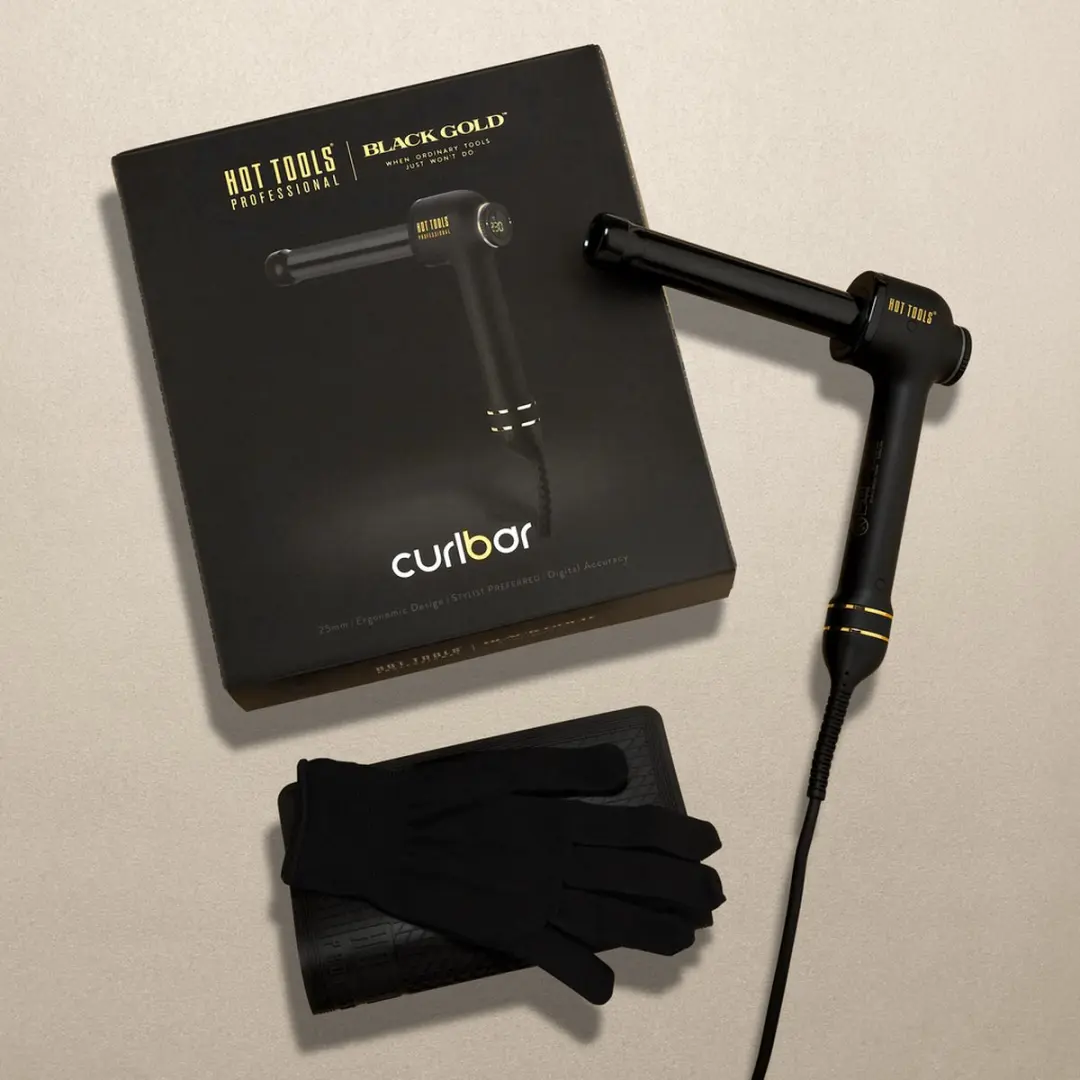 Hot Tools Curl Bar Black Gold 32mm - Krultang