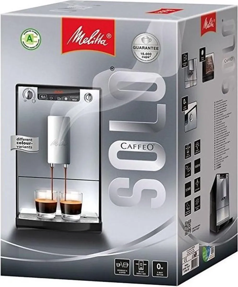 Melitta Solo E950-204 Volautomatische Espressomachine - Rood