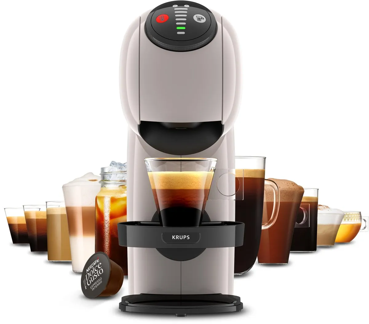 Krups NESCAFÉ Dolce Gusto Genio S KP243A Koffiecupmachine - Taupe