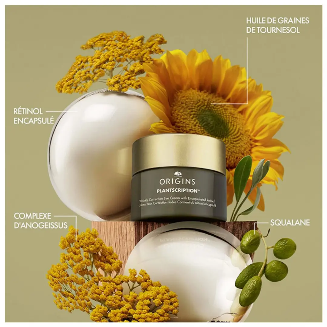 Origins Plantscription Eye Cream 15ml - Met Retinol