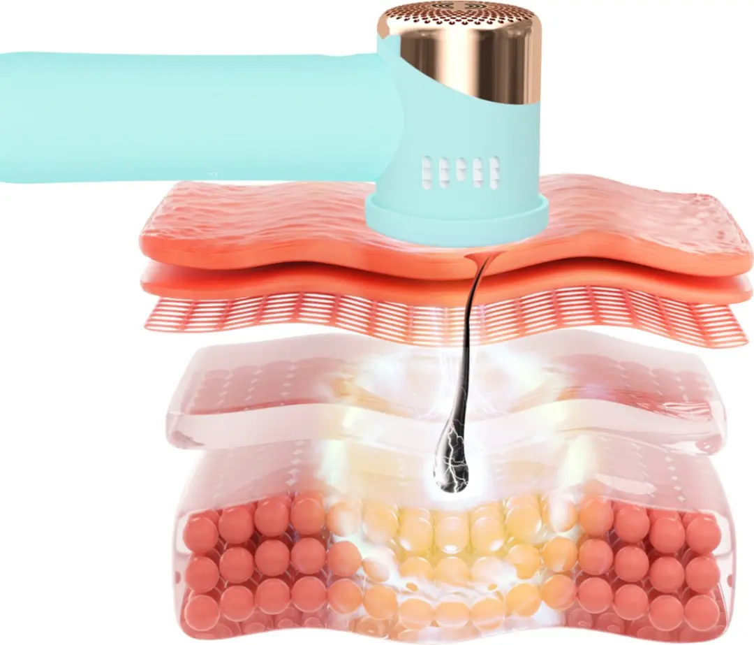 FOREO PEACH 2 go IPL-apparaat - Arctic Blue