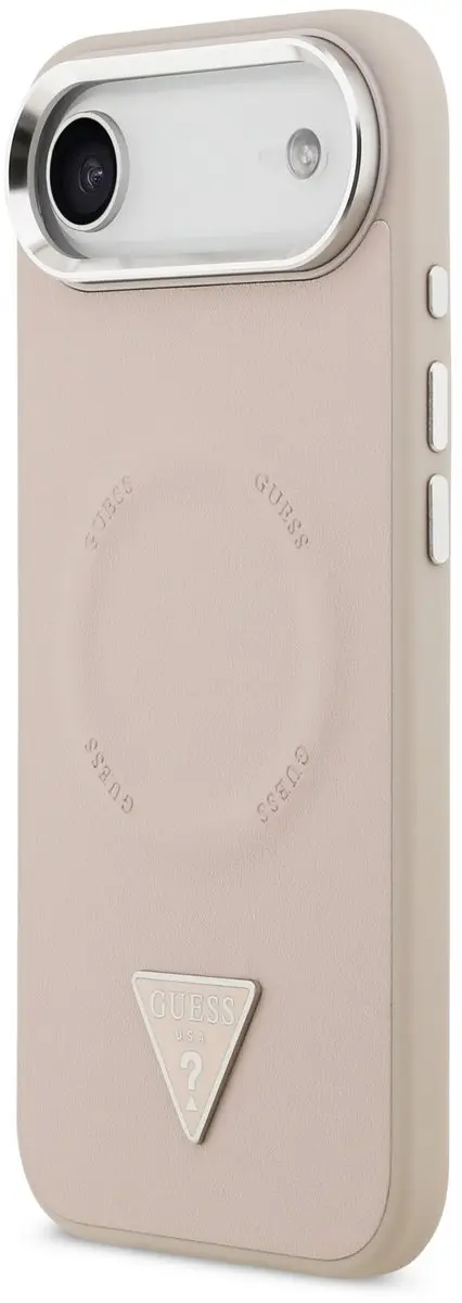 GUESS Triangle Logo iPhone Air Hoesje MagSafe - Roze - MPN 13765