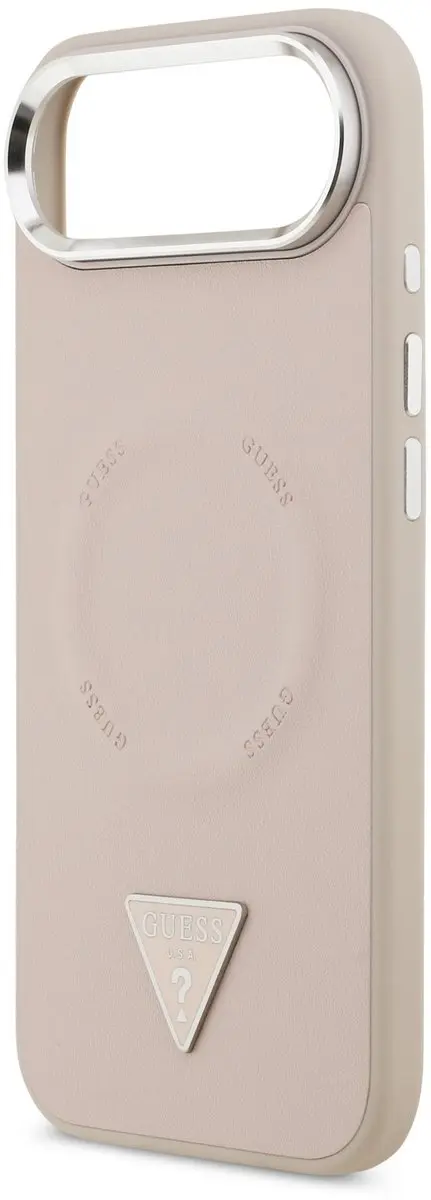 GUESS Triangle Logo iPhone Air Hoesje MagSafe - Roze - MPN 13765