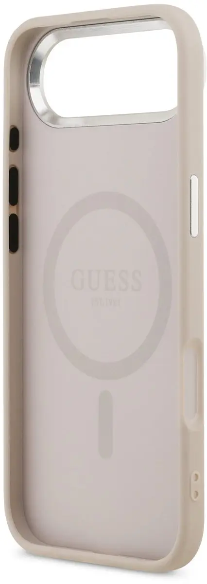 GUESS Triangle Logo iPhone Air Hoesje MagSafe - Roze - MPN 13765 - afbeelding 6 van 6