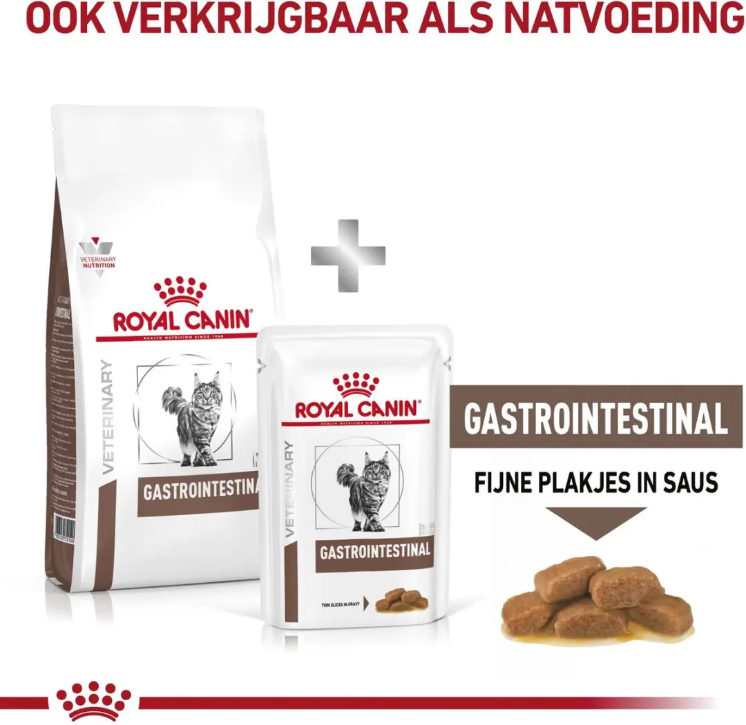 Royal Canin Gastro Intestinal Kat Combi Bundel - 2kg + 12x85g
