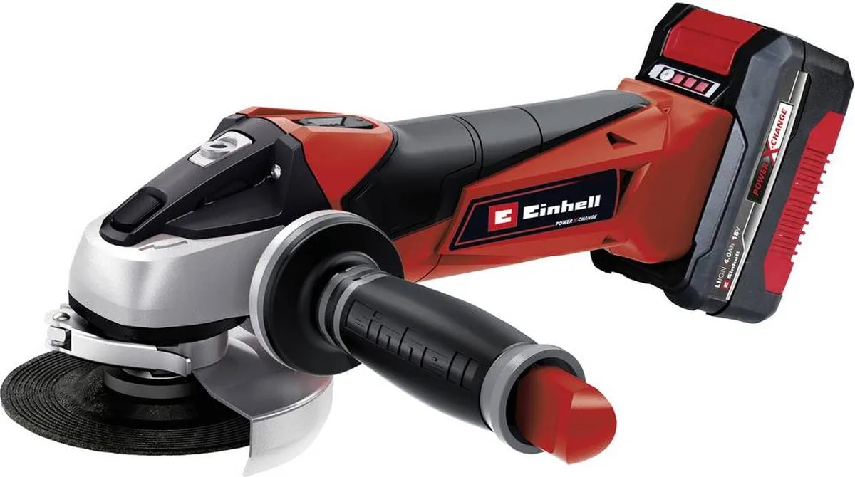 Einhell TE-AG 18/115 Li Kit Accu Haakse Slijper