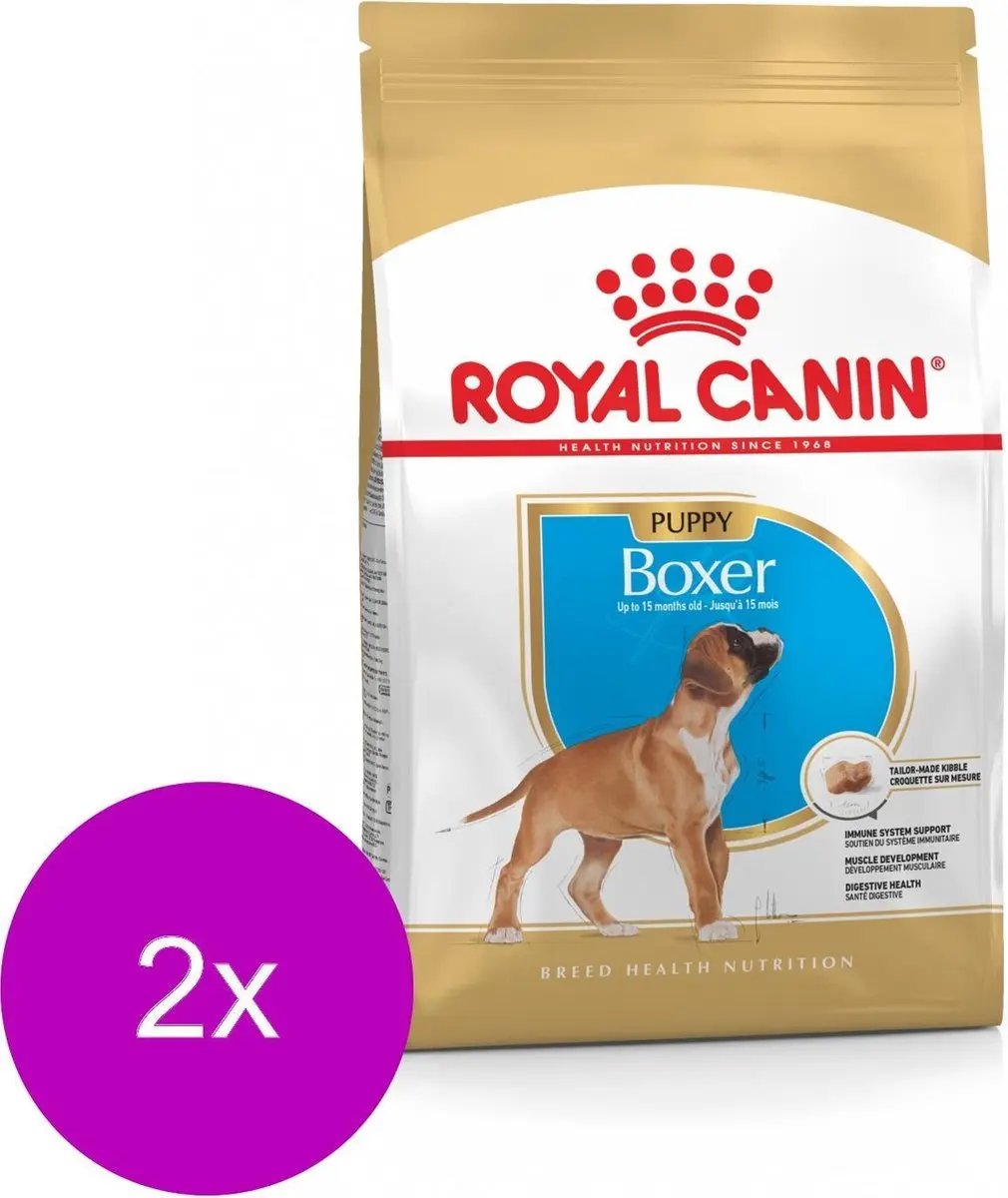 Royal Canin Boxer Puppy Hondenvoer - 2x12kg