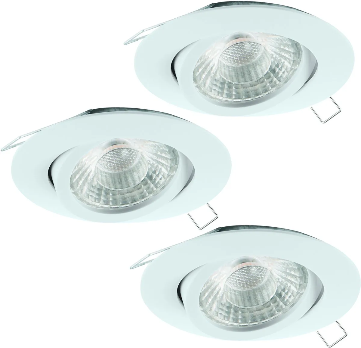 Eglo Clemente Hanglamp - 3 Lichts - Ø54cm - Chroom