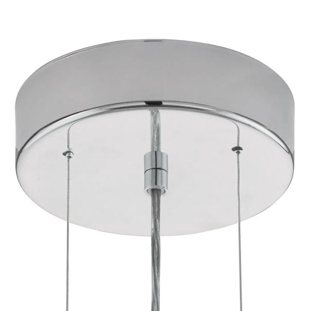 Eglo Clemente Hanglamp - 3 Lichts - Ø54cm - Chroom