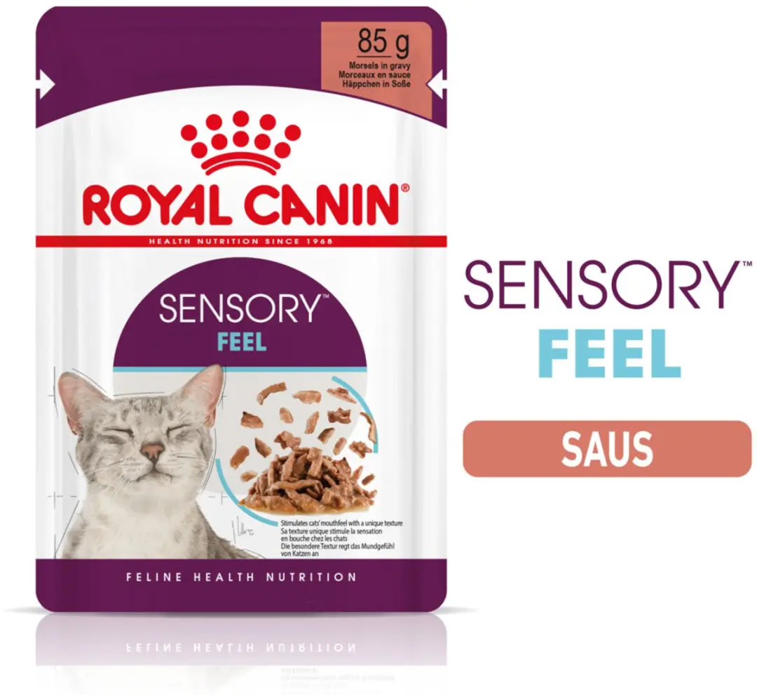 Royal Canin Sensory Feel Gravy Kattenvoer Nat - 48x85g