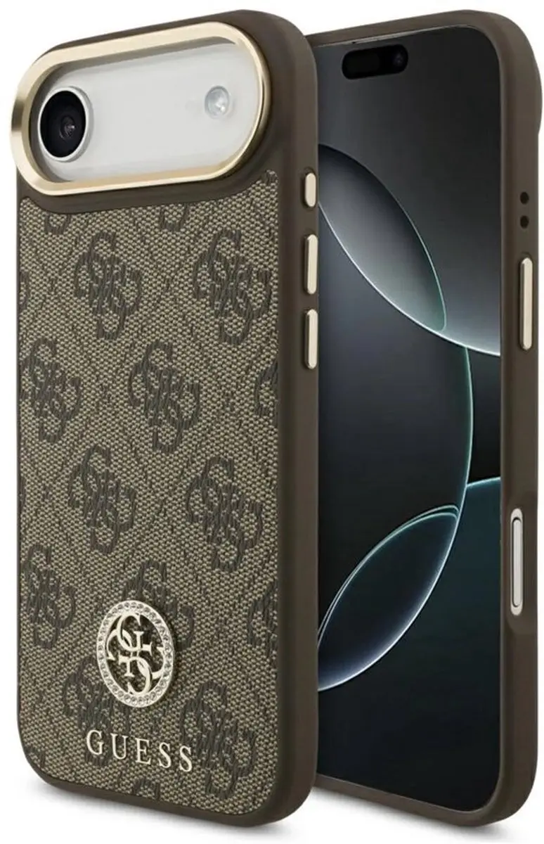 GUESS 4G Case Strass Logo iPhone Air MagSafe