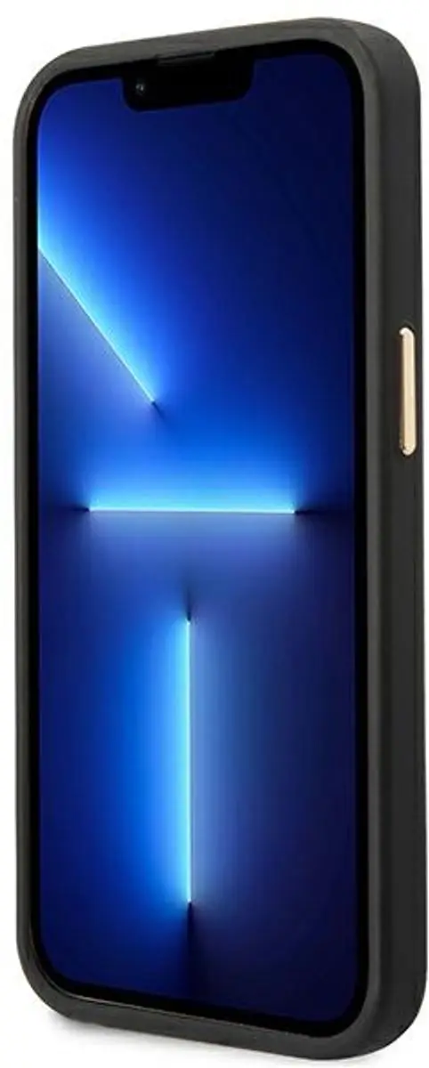 GUESS Telefoonhoesje iPhone 14 Plus - Grijs - MagSafe