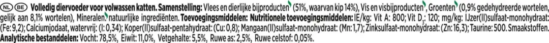 Gourmet Nature's Creations Mousse Kip en Wortel 24x85g