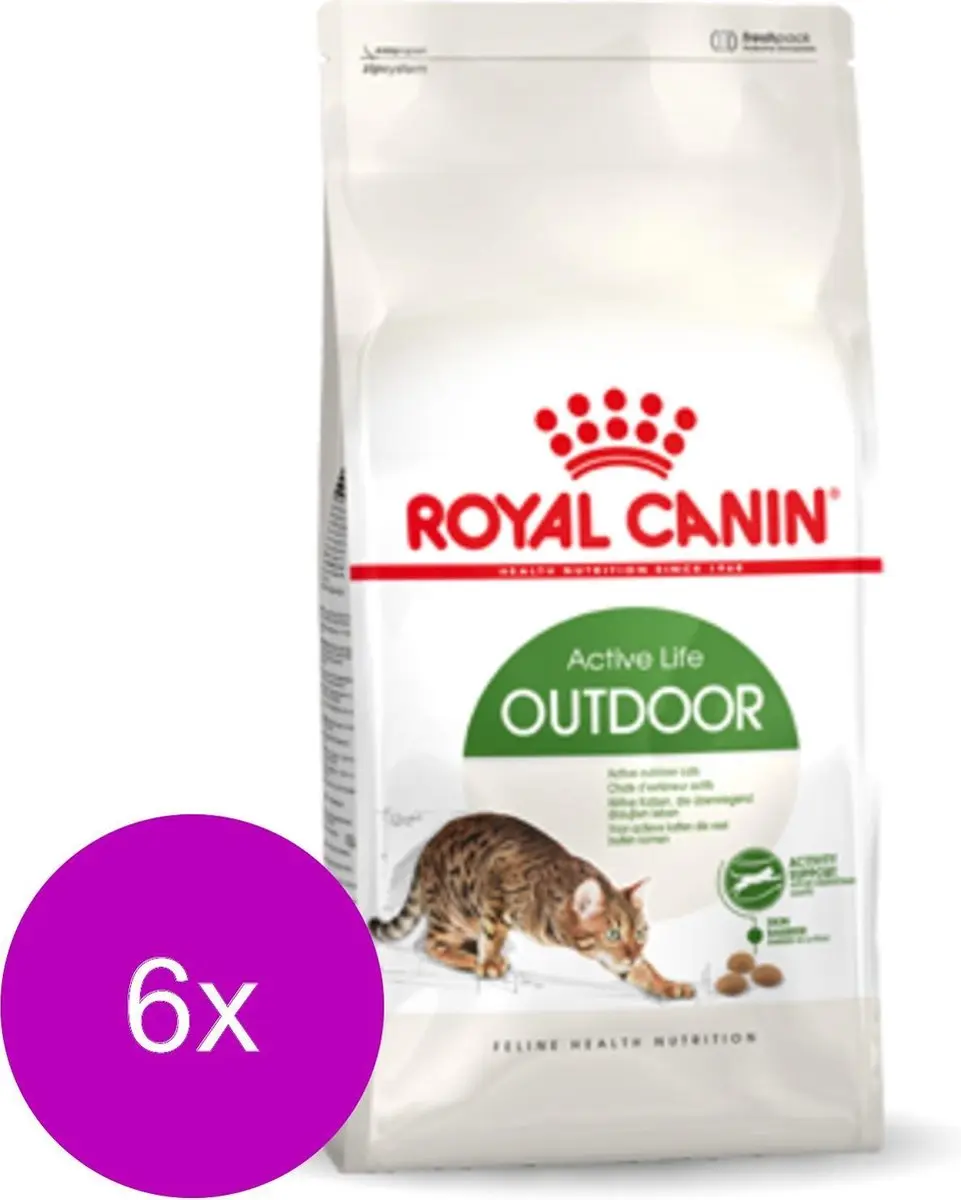 Royal Canin Outdoor Kattenvoer - 6x400g