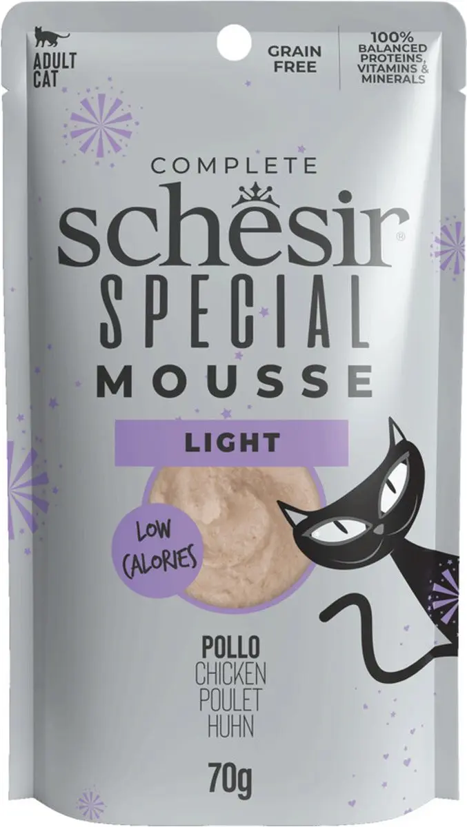 Schesir Special Cat Mousse Light Kip