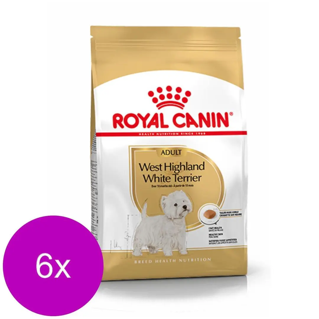 Royal Canin West Highland White Terrier Adult Hondenvoer - 6x1,5kg