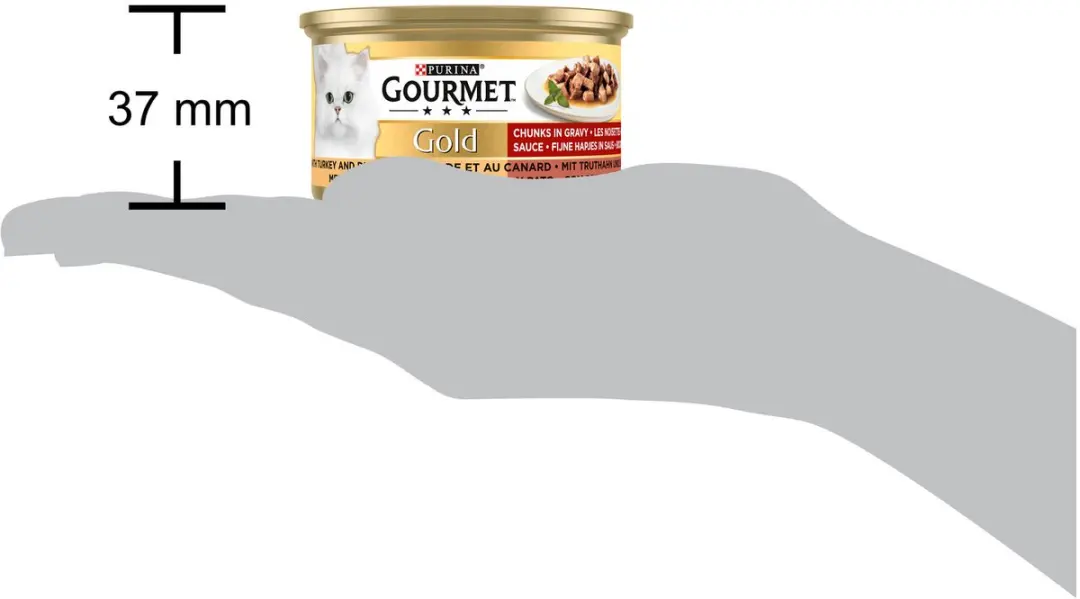 Gourmet Gold Fijne Hapjes Natvoer - 24x85g Kalkoen & Eend