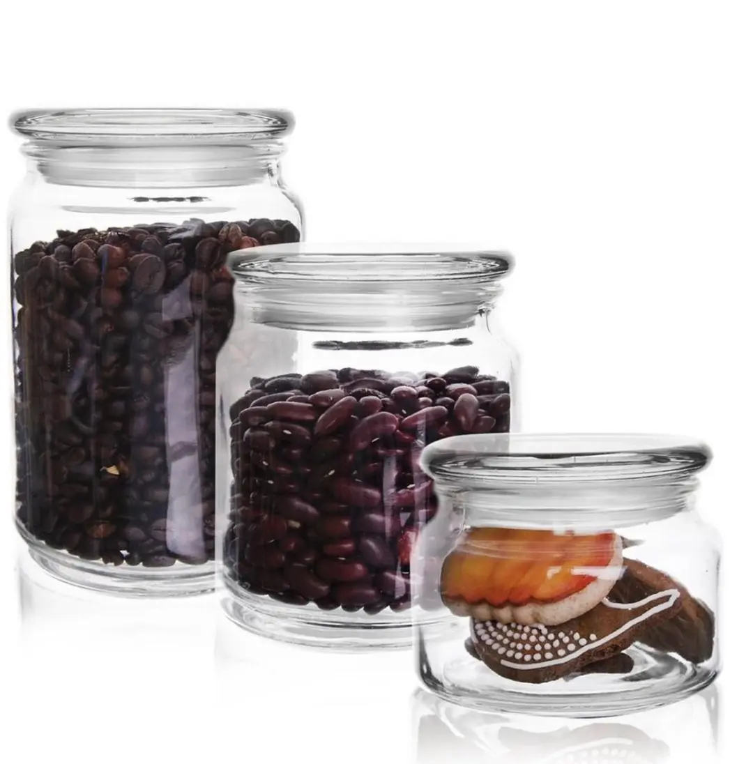 Orion Glazen Voedselcontainer 380ml - Transparant