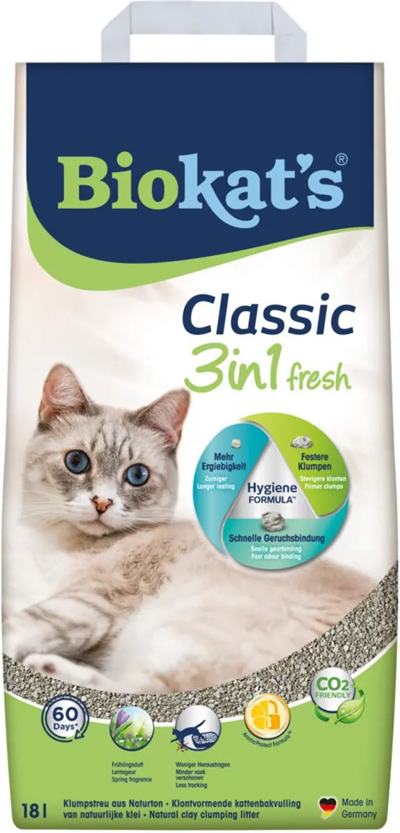 Biokat's Classic Fresh Kattenbakvulling 3-in-1