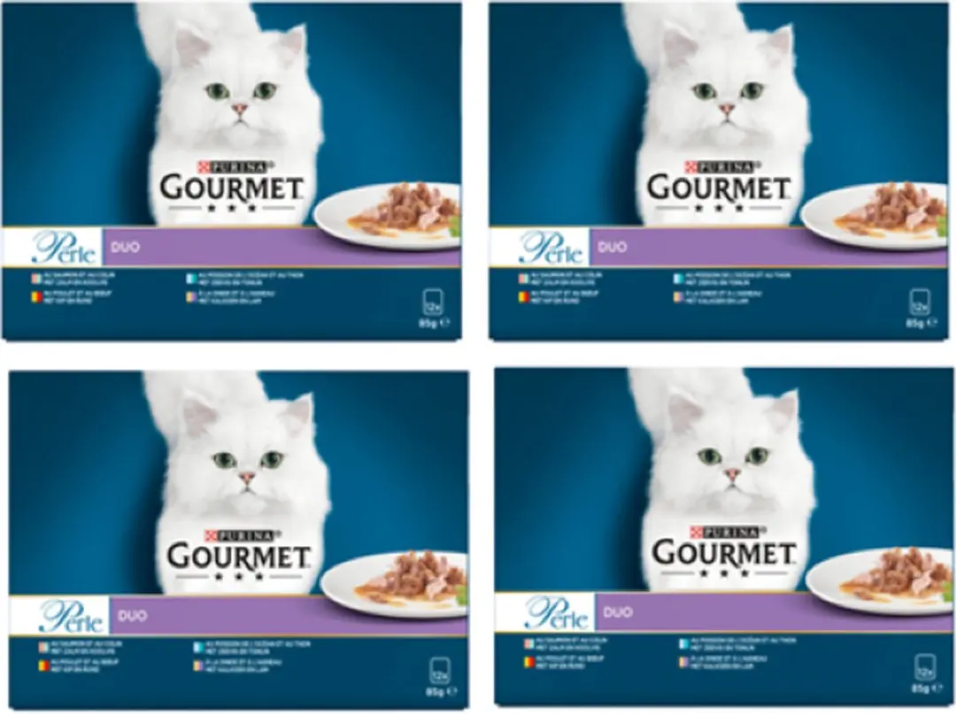 Gourmet Perle Land en Zee Duo Kattenvoer