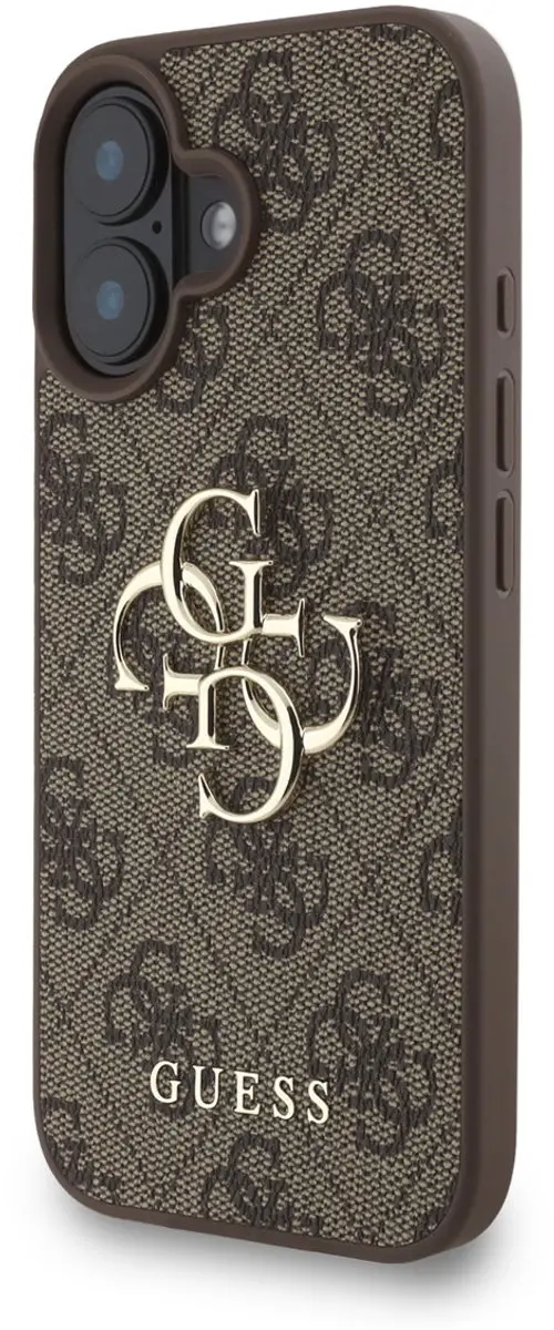 GUESS iPhone 16 Plus Hoesje - MagSafe Bruin