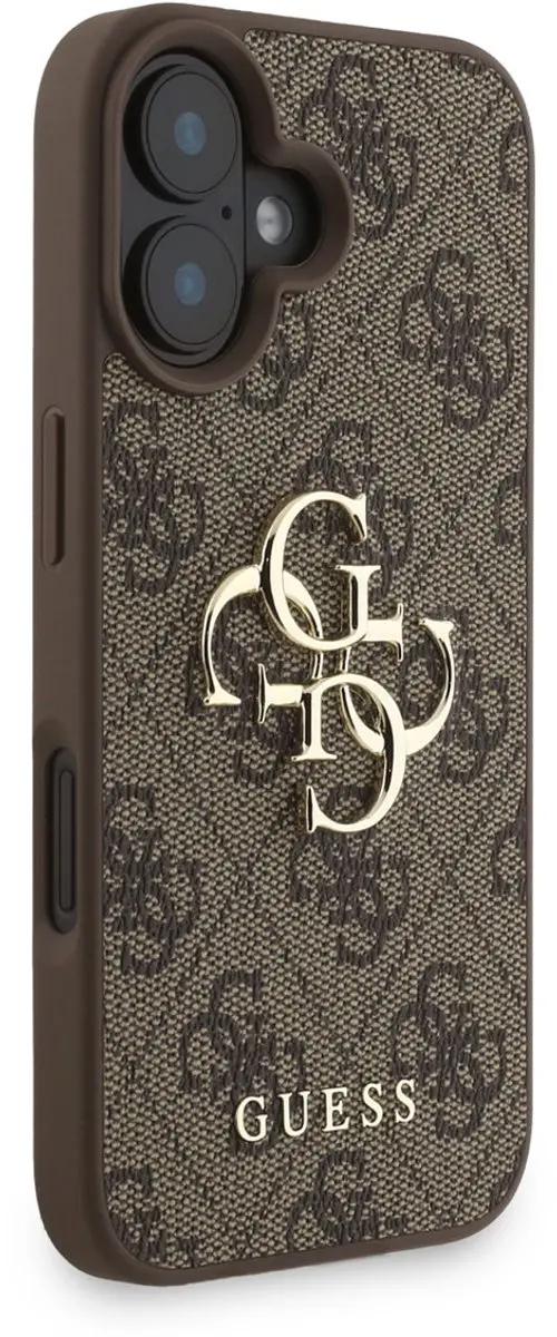 GUESS iPhone 16 Plus Hoesje - MagSafe Bruin