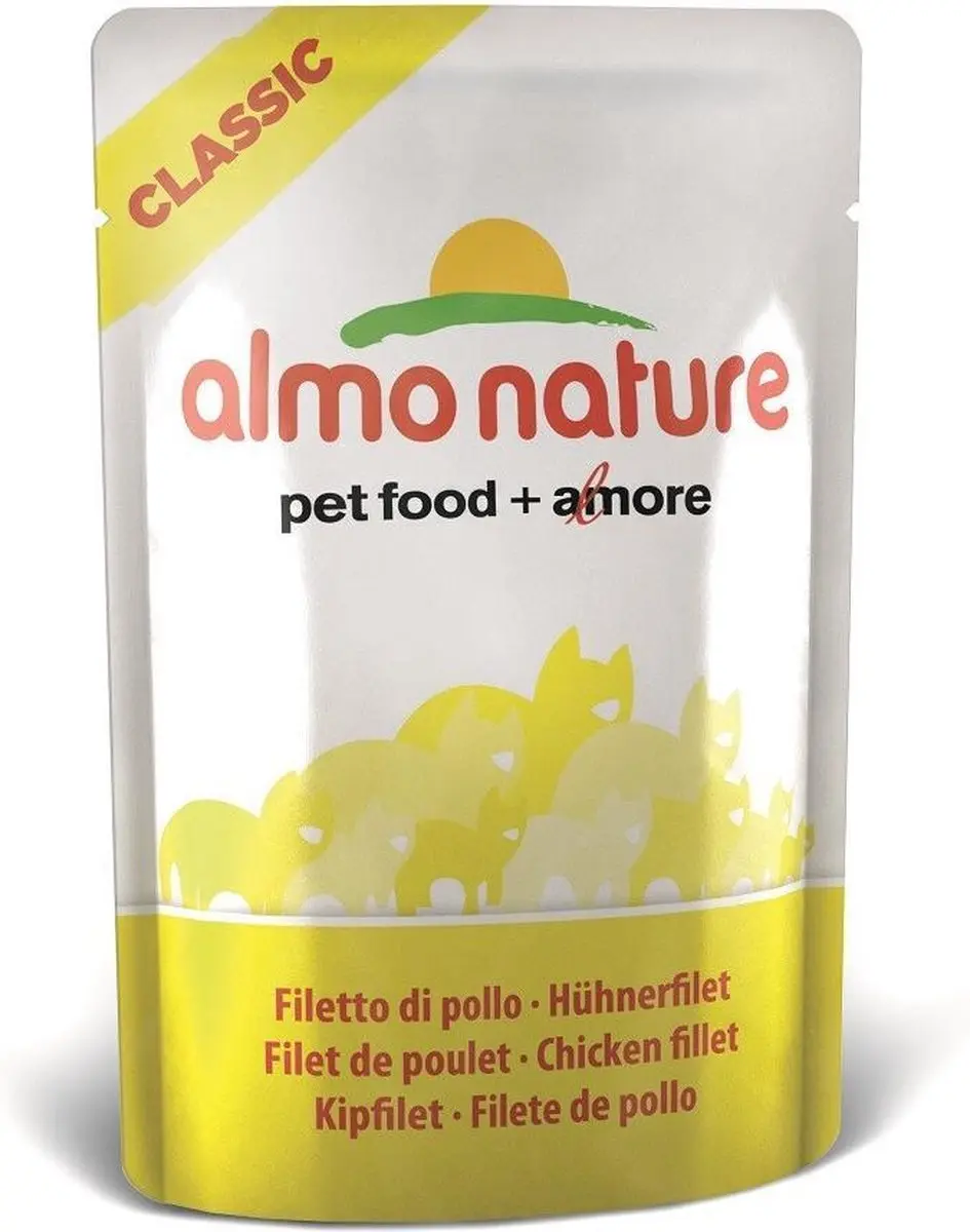 Almo Nature HFC Kat Kipfilet 55g - 24 Stuks