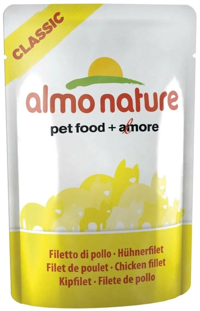 Almo Nature HFC Kat Kipfilet 55g - 24 Stuks