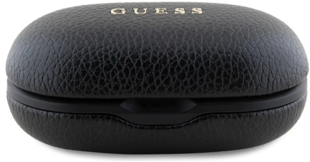 GUESS Grained Classic Logo PGTS Bluetooth Oordopjes - Zwart