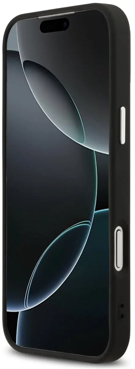 GUESS PU Saffiano Backcover iPhone 17 Pro Max - MagSafe - Zwart