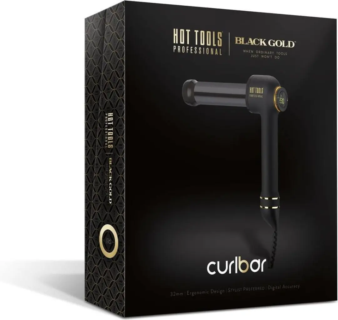 Hot Tools Curlbar Black Gold 32mm Krultang - Zwart - afbeelding 6 van 6
