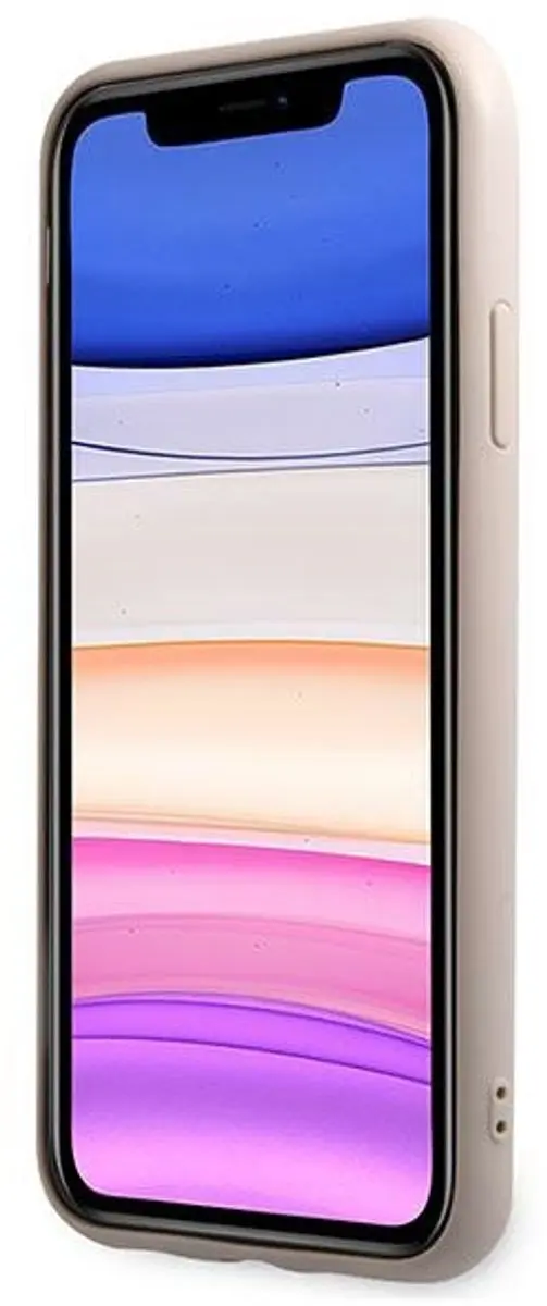 Guess 4G Stripe Hoesje - iPhone 11 Roze