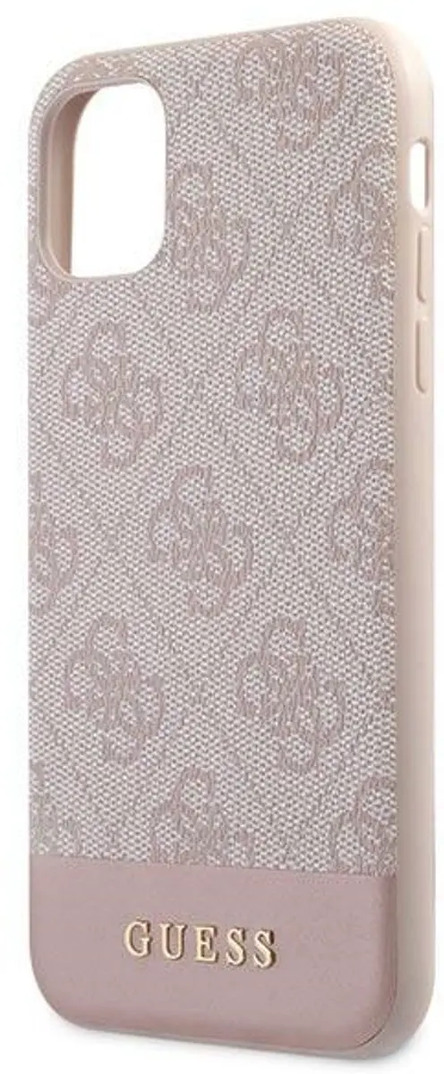 Guess 4G Stripe Hoesje - iPhone 11 Roze - afbeelding 6 van 6