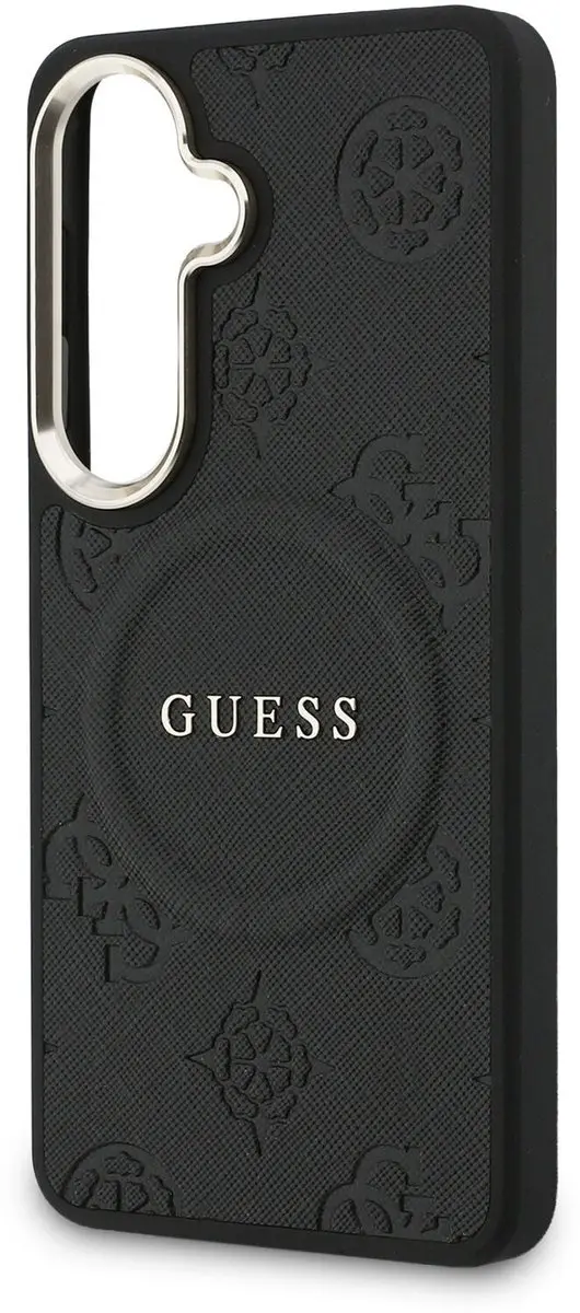 Guess Hoesje Galaxy S26 Peony Hot Stamp - MagSafe - Zwart - afbeelding 6 van 6