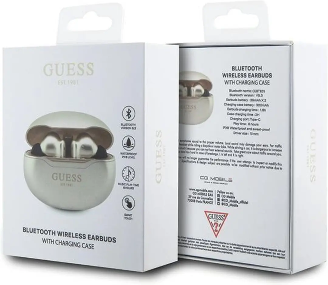 GUESS T50 True Wireless Oordopjes - Goud