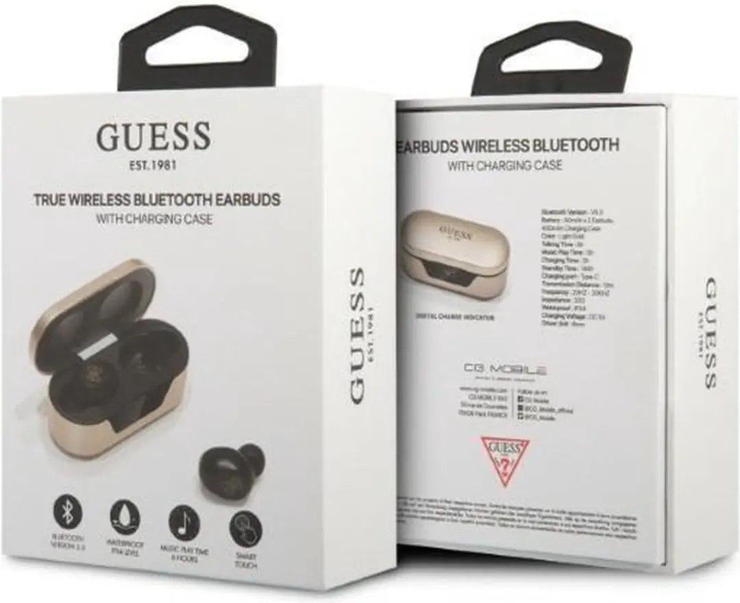 GUESS T31E True Wireless Oordopjes - Goud
